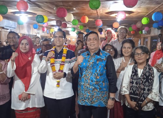 Silaturahmi Ke Organisasi Maluku, Rico Waas: Saya Merasa Pulang ke Rumah Sendiri