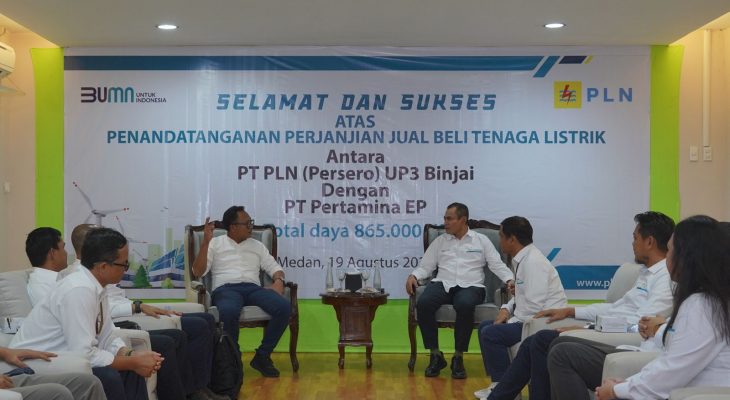 Perkuat Sinergi BUMN 5 Tahun di Bawah Kepemimpinan Erick Thohir: PLN dan Pertamina EP Teken Perjanjian Jual Beli Listrik
