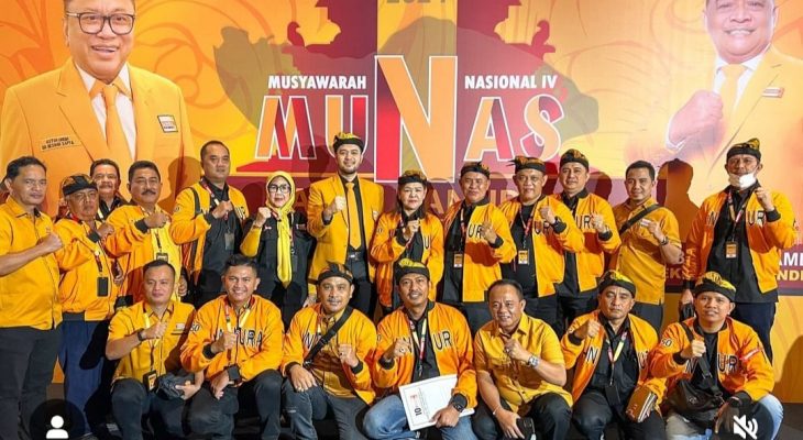 Oso Kembali Menahkodai Hanura Periode 2024-2029, El Adrian Shah Siap Jalankan Instruksi Partai