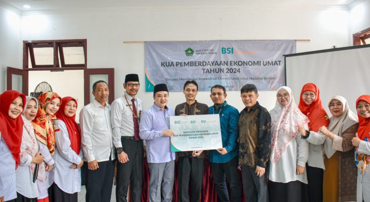 Berdayakan Ekonomi Umat, BSI Maslahat Berikan Bantuan Peralatan Usaha Kepada 20 UMKM Di Ciracas