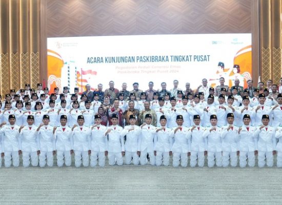 Pegadaian Peduli Generasi Emas, PT Pegadaian Berikan Apresiasi Untuk Paskibraka 2024