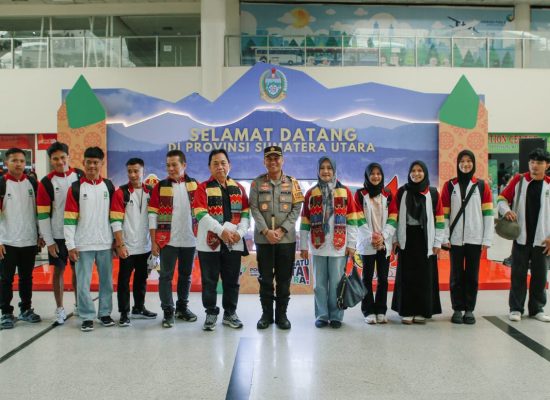 Kontingen PON Sumut-Aceh Sudah Tiba di Kualanamu