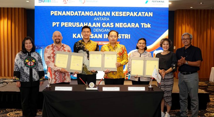 Sinergi PGN dan Kemenperin Bidik Potensi Pemanfaatan Gas Bumi 115 BBTUD di Kawasan Industri