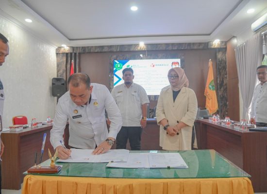 Membangun Kerjasama yang Sinergis, PLN UP3 Padangsidimpuan Teken MoU dengan Pj Walikota Padangsidimpuan