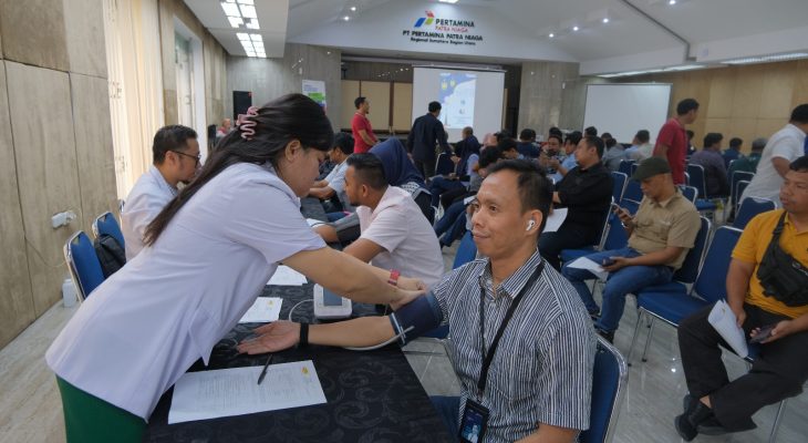 HUT RI ke-79, Pertamina Patra Niaga Regional Sumbagut Selenggarakan Kegiatan Donor Darah