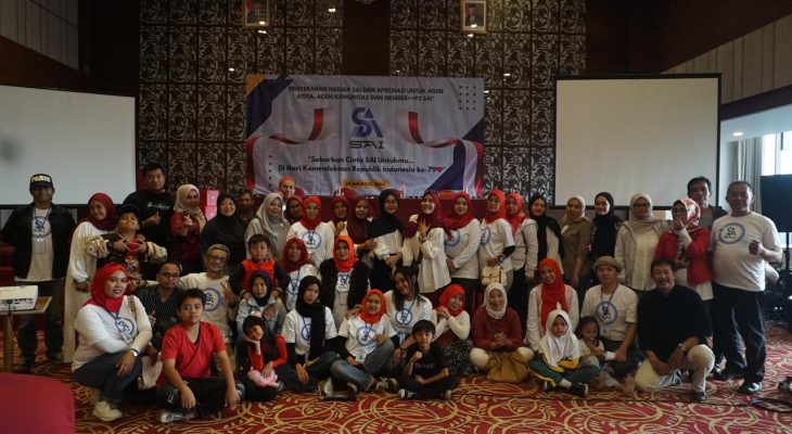 Sebarkan Cinta SAI Untukmu di Hari HUT RI Ke-79