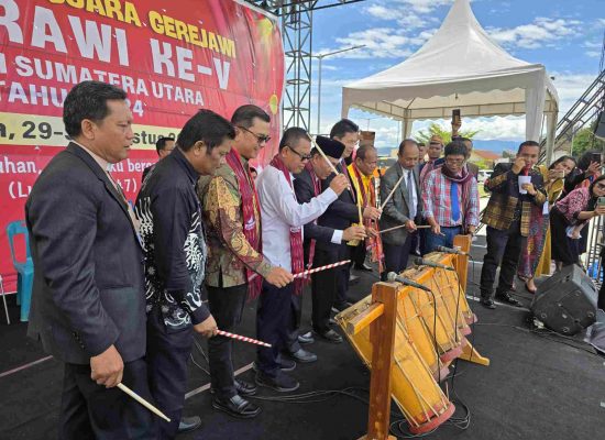 Pemprovsu Dorong Kontingen Tampilkan Terbaik Di Pesparawi Ke-V Sumut, PJ Gubernur Ajak Masyarakat Sukseskan PON Dan Pilkada Serentak 2024