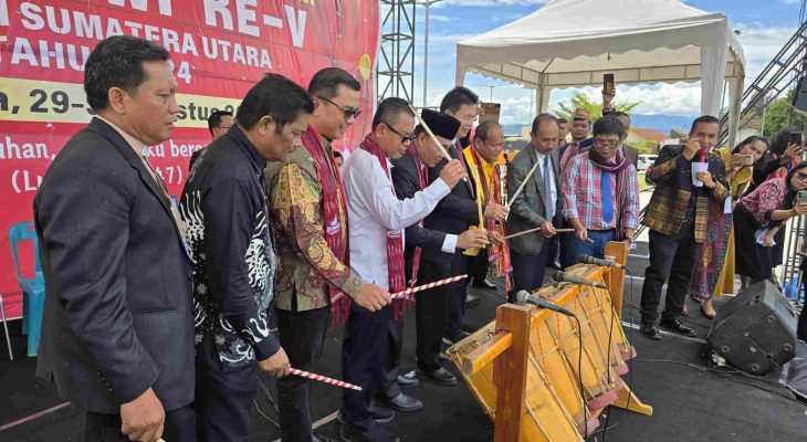 Pemprovsu Dorong Kontingen Tampilkan Terbaik Di Pesparawi Ke-V Sumut, PJ Gubernur Ajak Masyarakat Sukseskan PON Dan Pilkada Serentak 2024