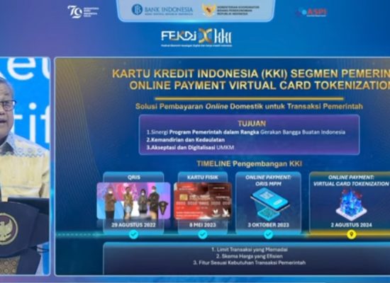 FEKDI x KKI 2024, BI Luncurkan Kartu Kredit Indonesia Dengan Virtual Card Tokenization