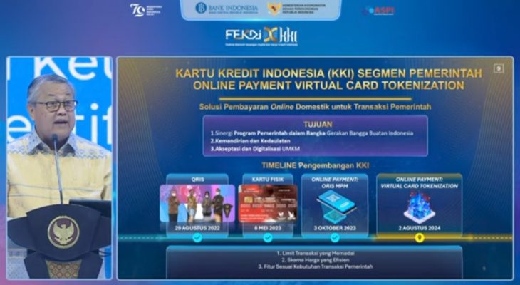FEKDI x KKI 2024, BI Luncurkan Kartu Kredit Indonesia Dengan Virtual Card Tokenization