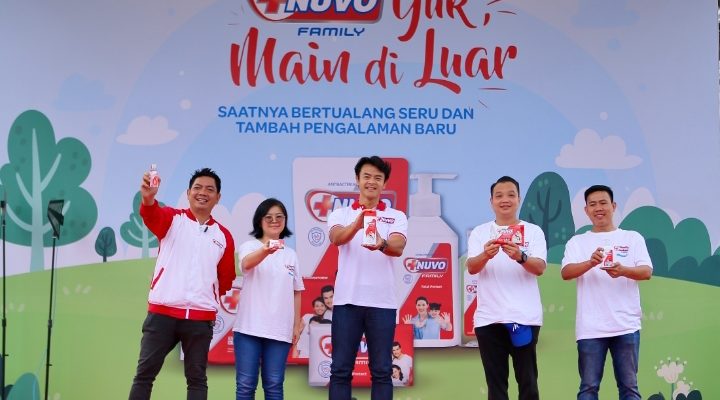 Dukung Tumbuh Kembang Optimal, NUVO Family Bersama Dion Wiyoko Ajak Anak-Anak Main di Luar Tanpa Takut Kuman