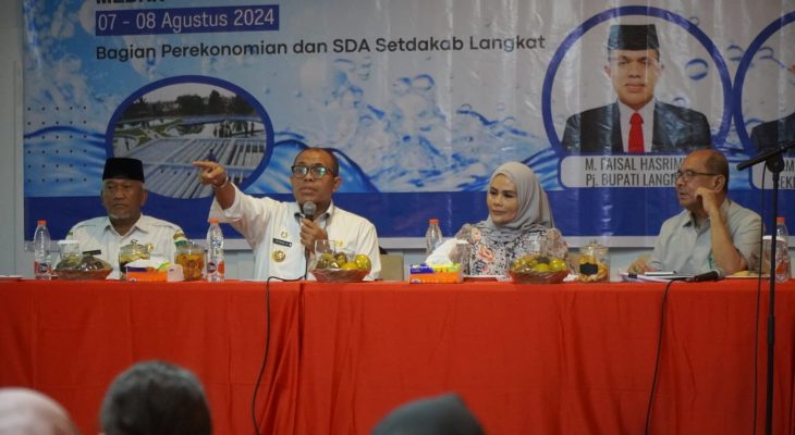 Pj. Bupati Langkat Buka FGD: Tingkatkan Kinerja PDAM Tirta Wampu Demi Pelayanan Prima