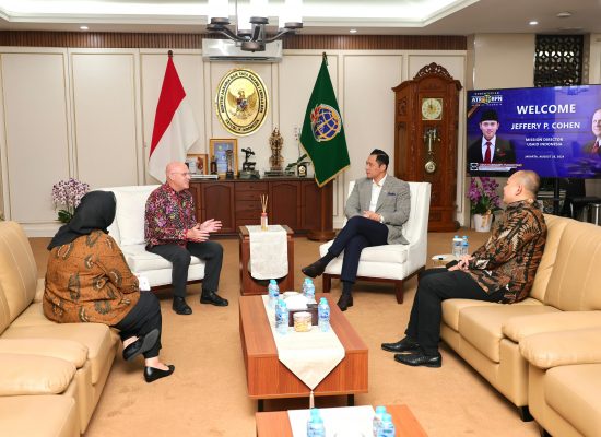 Pertemuan dengan USAID, Menteri AHY Bicara Target Pendaftaran Tanah dan Keberlanjutan Pembangunan Indonesia