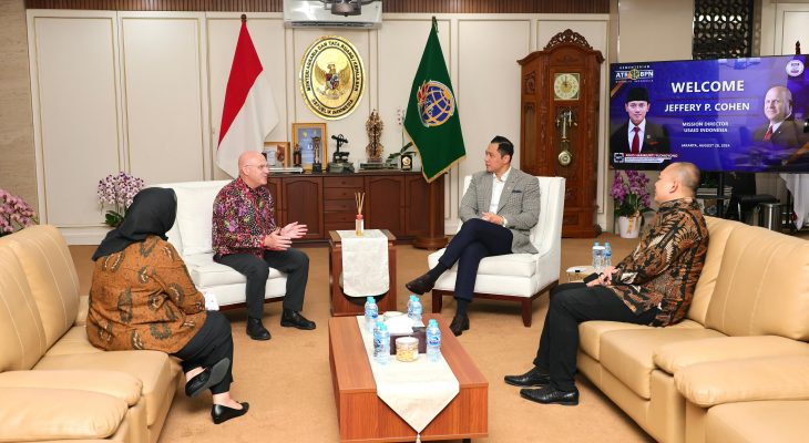 Pertemuan dengan USAID, Menteri AHY Bicara Target Pendaftaran Tanah dan Keberlanjutan Pembangunan Indonesia