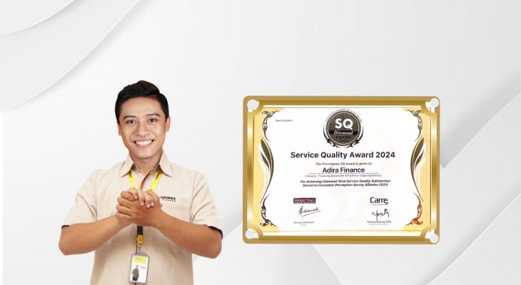 Sukses Terapkan Janji Brand “Sahabat Setia Selamanya”, Adira Finance Meraih Penghargaan Indonesia Service Quality Award 2024