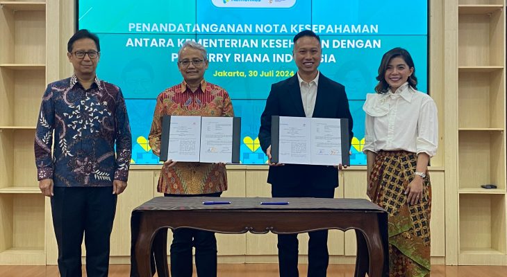 Kementrian Kesehatan Tunjuk Merry Riana Sebagai Duta Kesehatan Republik Indonesia