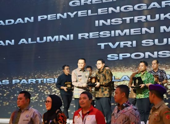 Perumda Tirtanadi Terima Penghargaan Perusahaan yang Support PON XXI Aceh – Sumut 2024
