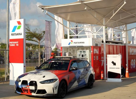 Pertamax Turbo Hadir di SPBU Modular Area Pertamina Mandalika International Circuit