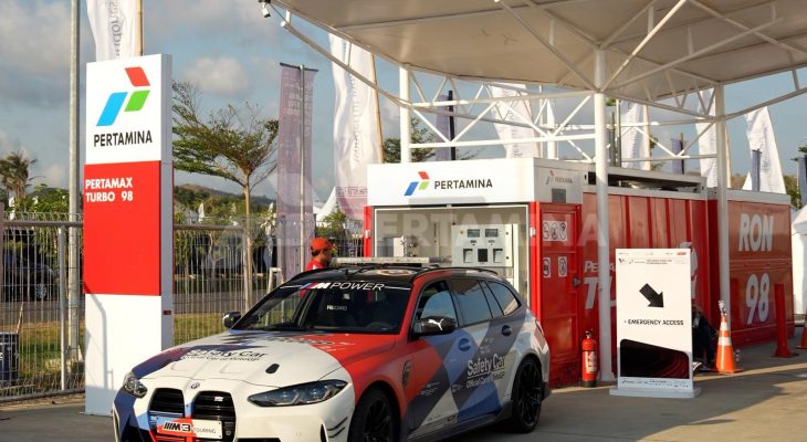 Pertamax Turbo Hadir di SPBU Modular Area Pertamina Mandalika International Circuit