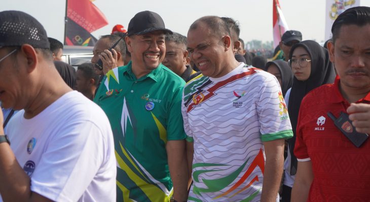Pj. Bupati Langkat Faisal Hasrimy Hadiri Gebyar PON XXI Aceh-Sumut 2024: Sukseskan Pesta Olahraga Nasional