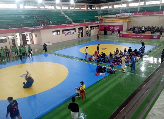 Venue Cabor Sambo PON Aceh-Sumut XXI Aman dan Memenuhi Standar Bertanding, Tidak Becek