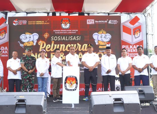 Pj Bupati Langkat Hadiri Peluncuran Jingle dan Maskot Pilkada: Ajak Masyarakat Wujudkan Pemilu Damai dan Bermartabat