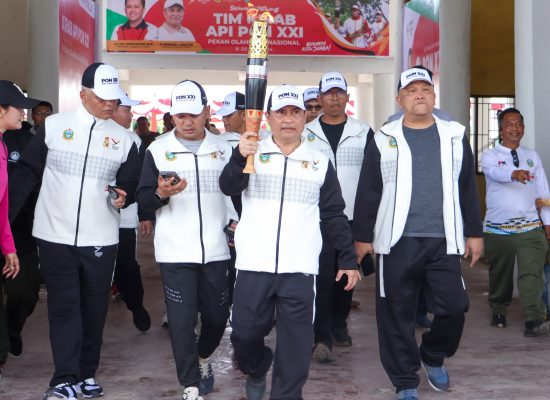Kirab Api PON XXI 2024 di Sumut akan Singgah di 18 Daerah