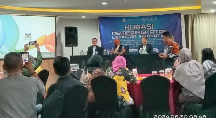 Bersama Kemenkop UKM RI, Inkubator Bisnis Umar Usman Dorong Tingkatkan Kualitas Lembaga Inkubator