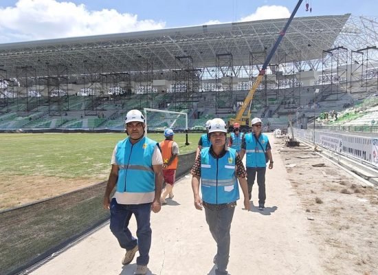 Jelang Pembukaan PON XXI, Manager UP3 Lubuk Pakam Tinjau Kesiapan Kelistrikan Sport Center
