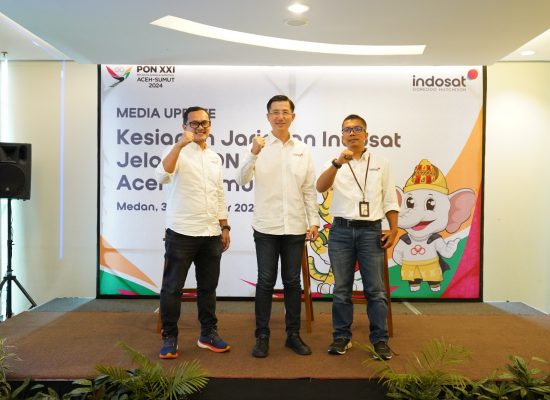 Indosat Pastikan Kesiapan Infrastruktur Jaringan dan Layanan untuk Sukseskan PON XXI Aceh-Sumut 2024