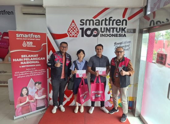 Hari Pelanggan Nasional, Smartfren Hadiah untuk Pelanggan Setia di Sumatera Utara