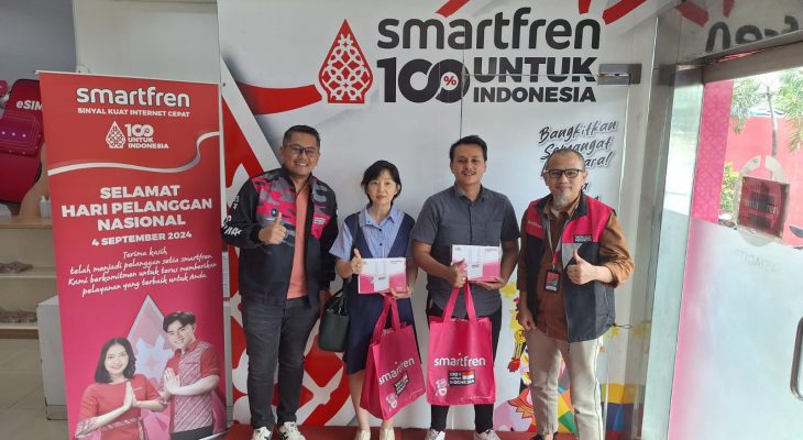 Hari Pelanggan Nasional, Smartfren Hadiah untuk Pelanggan Setia di Sumatera Utara