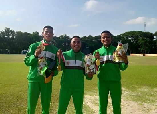 Mahasiswa FIK Unimed Raih Medali Emas di Cabor Cricket Putra PON XXI Sumut-Aceh 2024