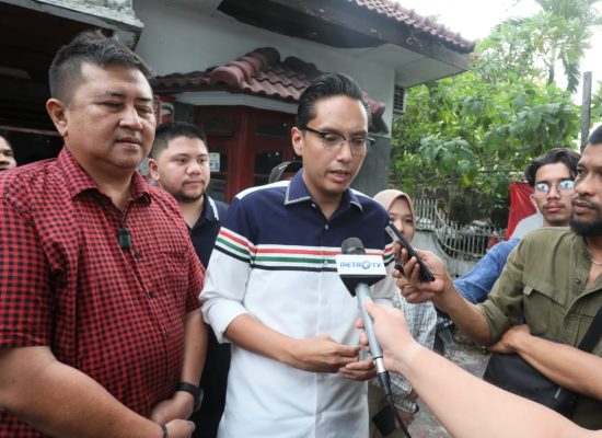 Silaturahmi ke PSI Sumut, Rico Waas: Banyak Pikiran Konstruktif yang Didapat Saat Pertemuan