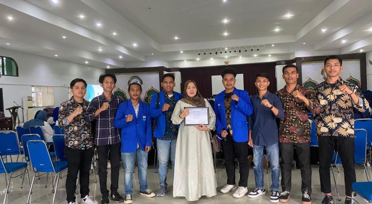 Ketua HMJIP dan Ketua SEMAF FIS Kawal Dekan FIS dalam kegiatan Mapaba Akbar PMII Komisariat UINSU