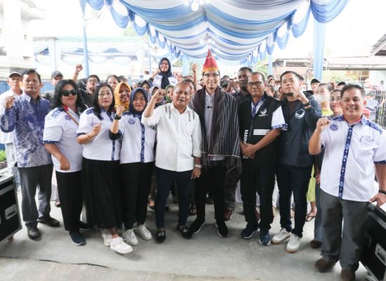 Sopo Atrestorasi Bersatu Deklarasikan Dukungan Ke Rico Waas di Pilkada Medan
