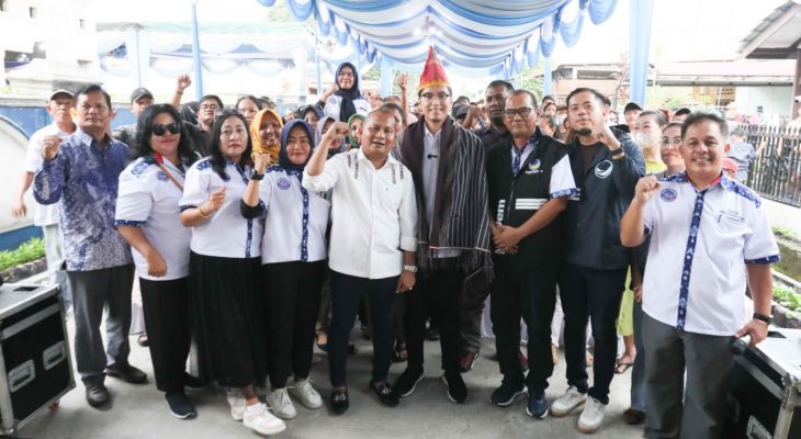 Sopo Atrestorasi Bersatu Deklarasikan Dukungan Ke Rico Waas di Pilkada Medan