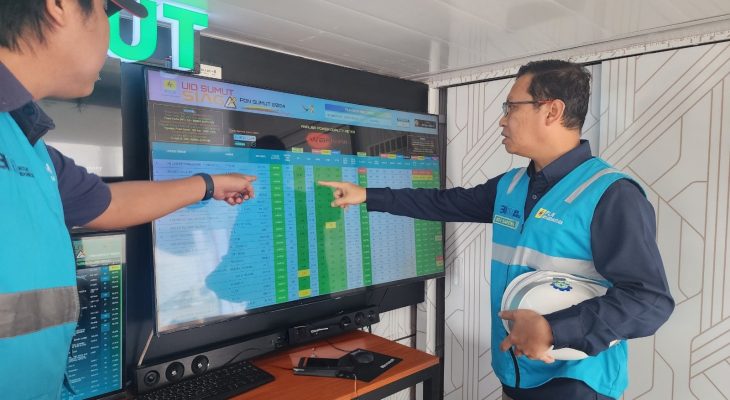 Hari Ketiga PON XXI Aceh – Sumut, PLN UP3 Medan Utara Cek Pasokan Kelistrikan Lapangan Astaka