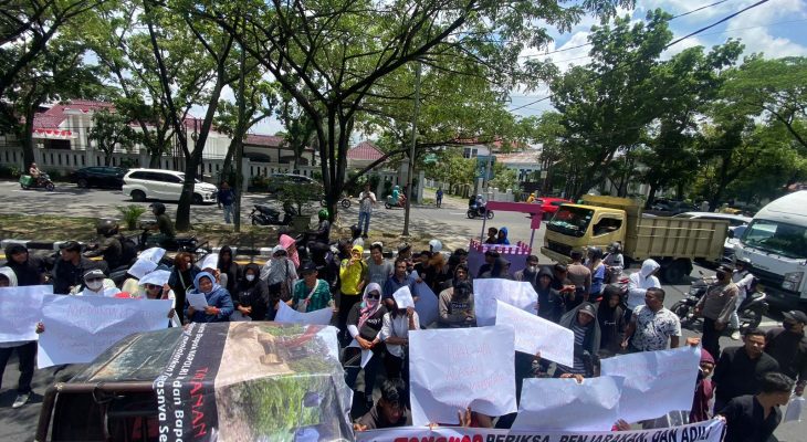 Satu Tahun Laporan Belum di Proses Kejatisu GMNI SUMUT Goyangkan Kejatisu