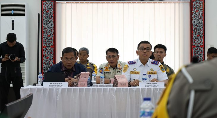 Persiapan Pengamanan Closing Ceremony PON di Stadion Utama Sport Center, Polda Bersama Dishub Sumut, Satpol PP Gelar Rakor