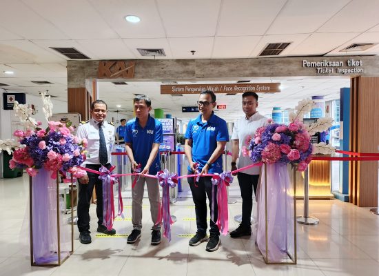 Peresmian Face Recognition Boarding Gate Stasiun Medan