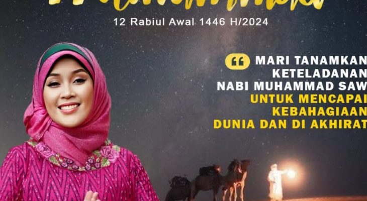 Kajati Jatim Mia Amiati: 5 Hikmah Dalam Peringati Maulid Nabi Muhammad 12 Robiul Awal 1446H/2024