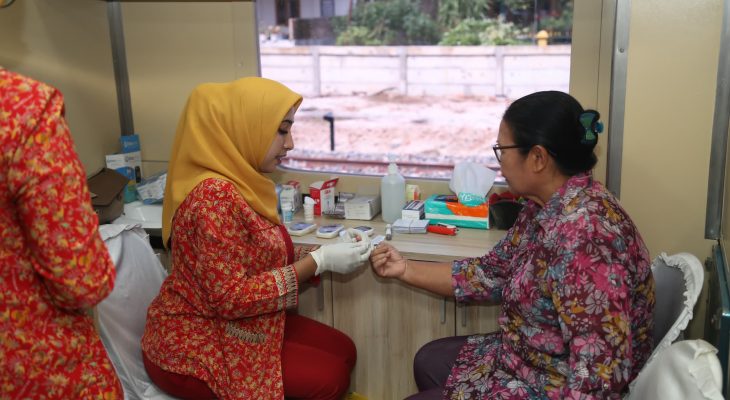 Divre I Sumut Berikan Layanan Kesehatan Gratis Dengan Rail Clinic
