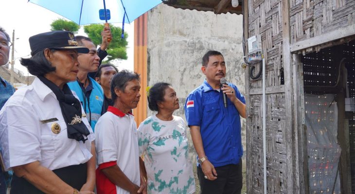 Kinerja 5 Tahun BUMN di Bawah Kepemimpinan Erick Thohir, Warga Desa Cinta Damai Disambung Listrik Gratis