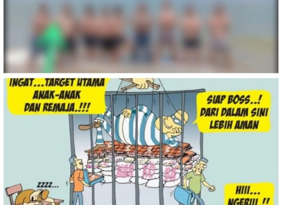 Diduga Narapidana Lapas Narkotika Kelas IIA Pamekasan Dan Narapidana Lapas Kelas IIA Pamekasan Bisa Berenang di Pantai Dan Berbisnis Narkoba Didalam Lapas
