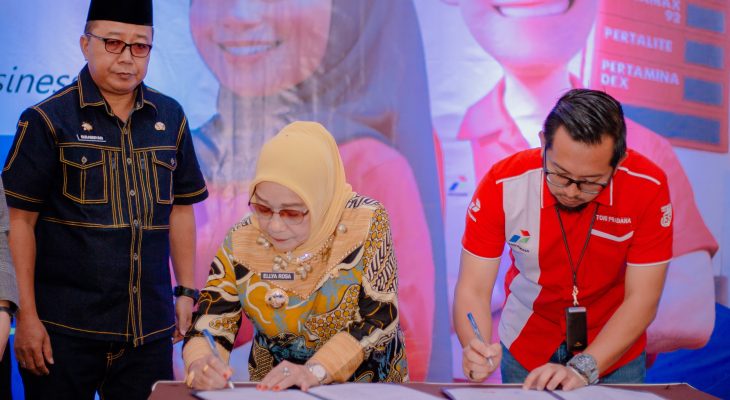 Jaga BBM Subsidi Tepat Sasaran, Pertamina Patra Niaga Regional Sumbagut dan Pemkab Labuhanbatu Resmikan Program EMBRIO