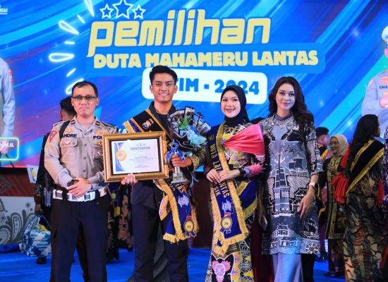 Fran Niko Azara Duta Lalu Lintas Polres Gresik Berhasil Raih Juara 2 Pemilihan Duta Mahameru Lalu Lintas 2024 Polda Jatim
