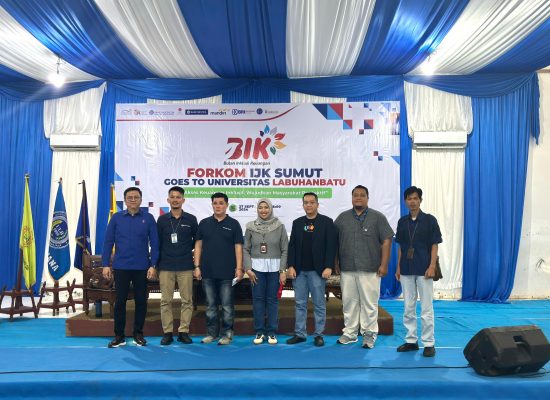 Forkom IJK Sumut Goes to Universitas Labuhanbatu Mengawali Rangkaian  Kegiatan Bulan Inklusi Keuangan 2024