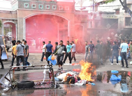 Polres Bireuen Bersama TNI dan Brimob Gelar Simulasi Sispam Kota, Pastikan Kesiapan Pengamanan Pilkada 202