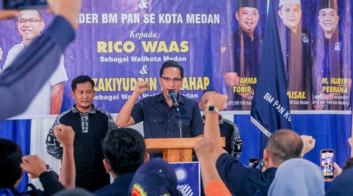 Deklarasikan Dukungan, M Faisal: BM PAN Akan All Out Menangkan Rico-Zaki di Pilkada 2024